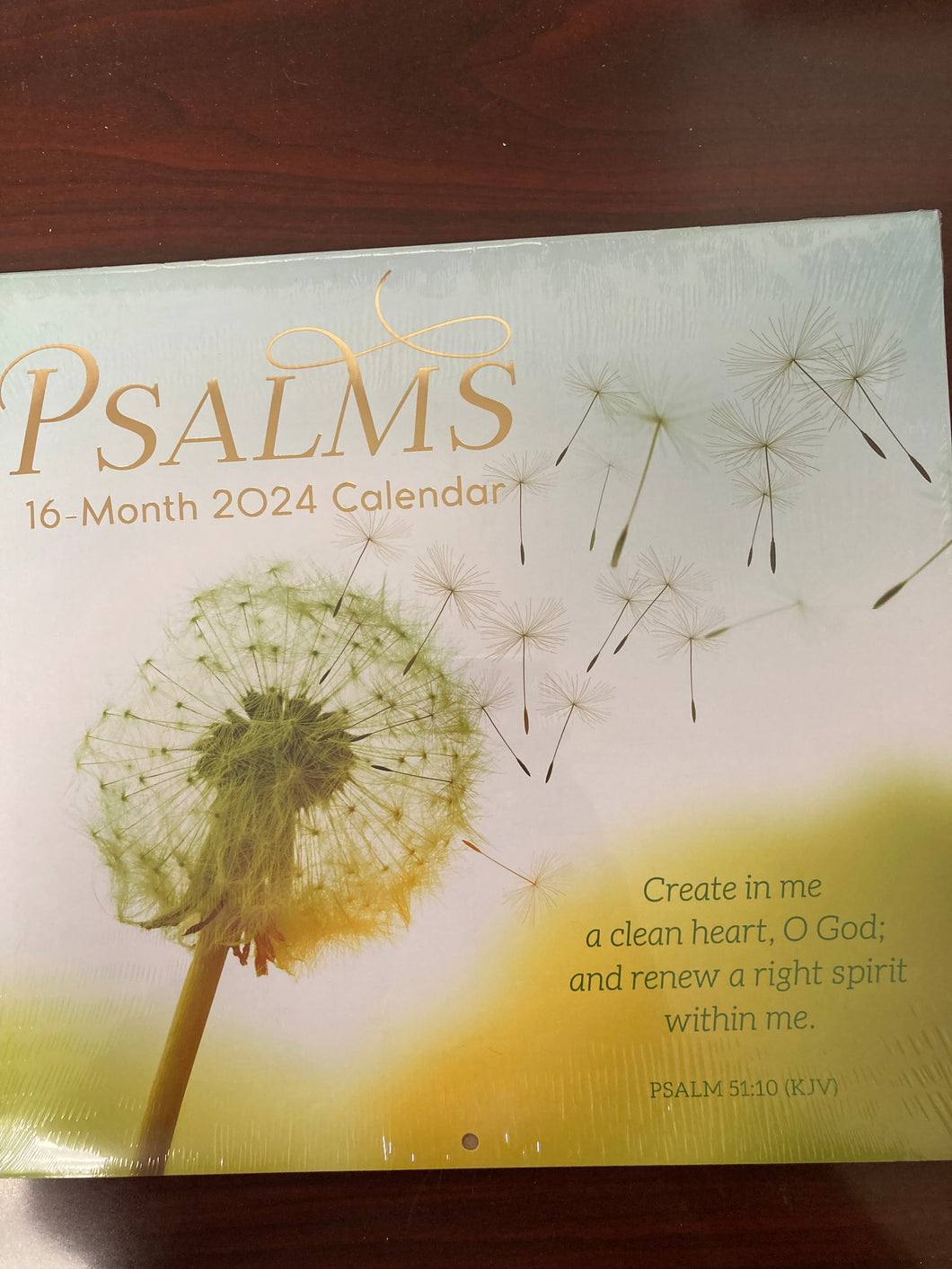 2024 16 Month Calendar Psalms