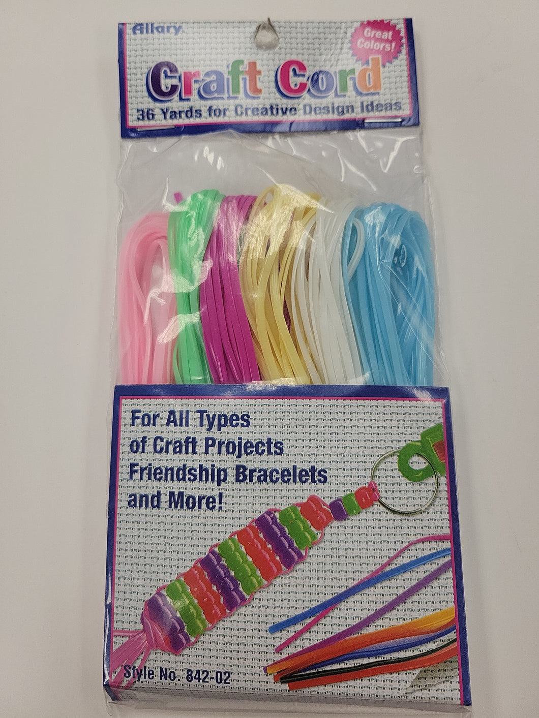 Craft cord-pastels