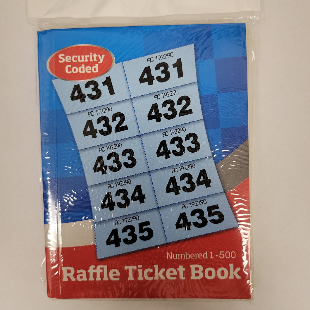 Raffle Ticket Book