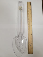 Load image into Gallery viewer, Serving spoon clear plastic MADE IN USA
