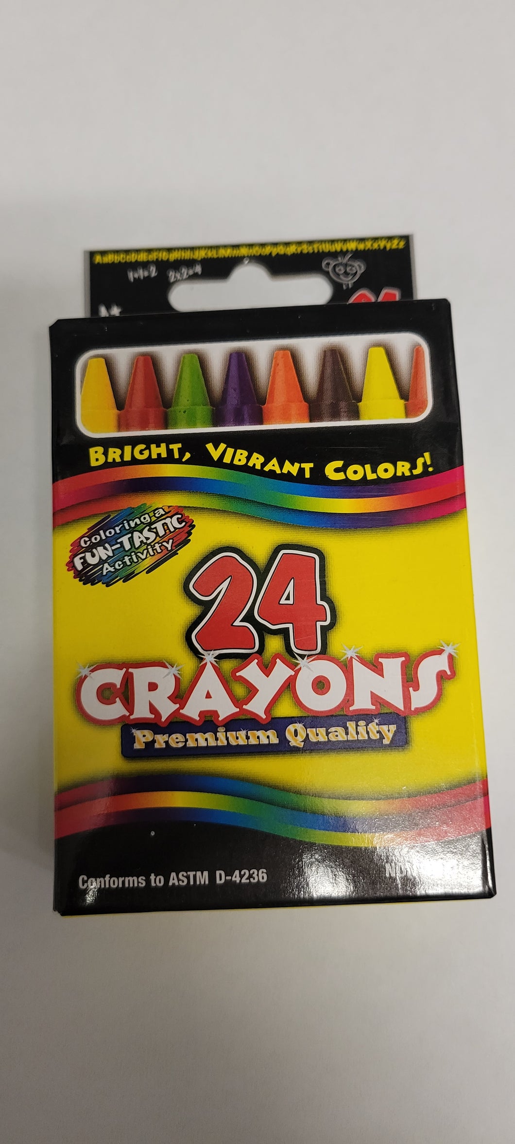 Crayons box of 24